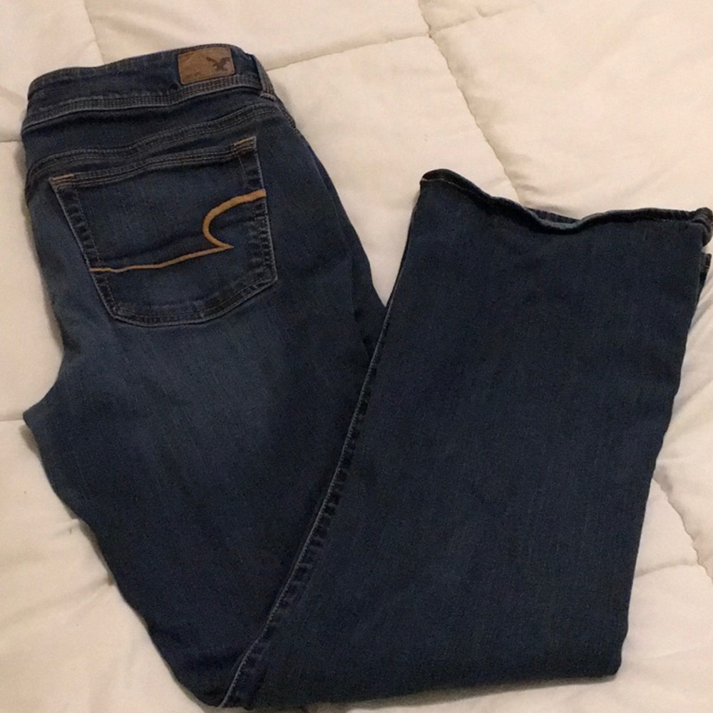 American Eagle dark wash jeans - A1